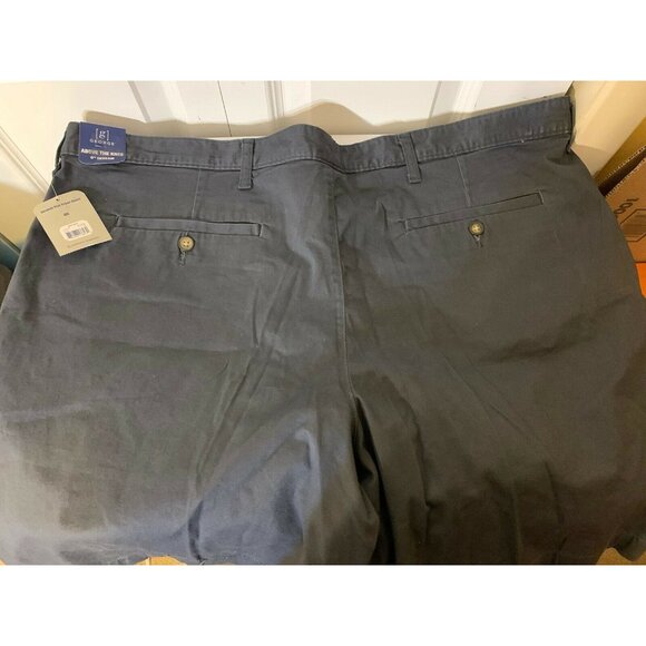 New George Men's Sz 46 Casual Flat Front Shorts Greystone 9" Inseam NWT - Picture 6 of 6